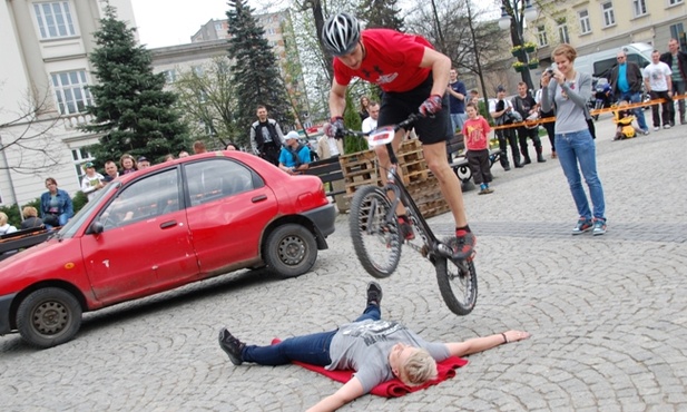 Wystąpił Karol Serwin, wicemistrz świata w trialu rowerowym