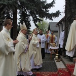 Eucharystia pątników z bp. Piotrem Gregerem