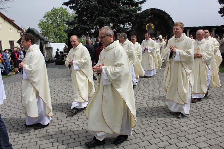 Eucharystia pątników z bp. Piotrem Gregerem