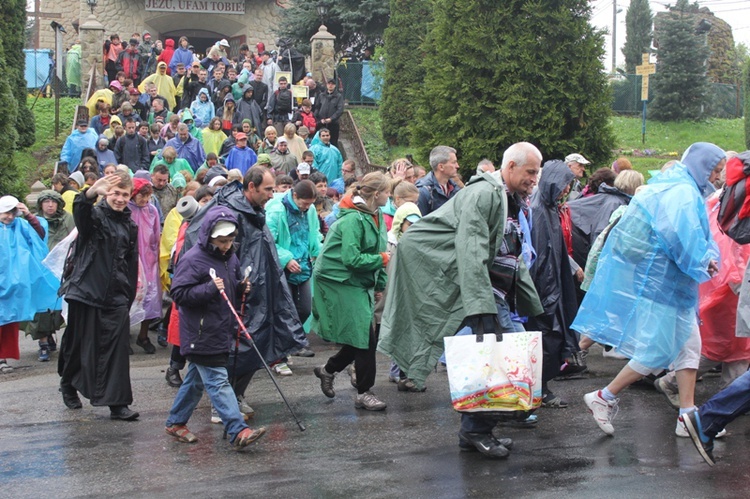 Deszczowa trasa drugiego dnia