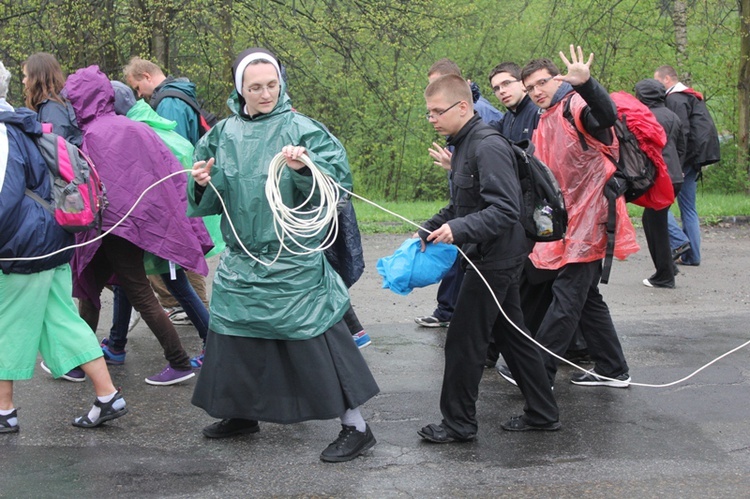 Deszczowa trasa drugiego dnia