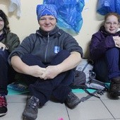 Edyta Oczko z córkami: Anią i Beatą