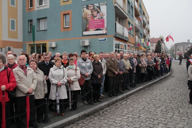 Odsłonięcie pomnika bł. Jana Pawła II