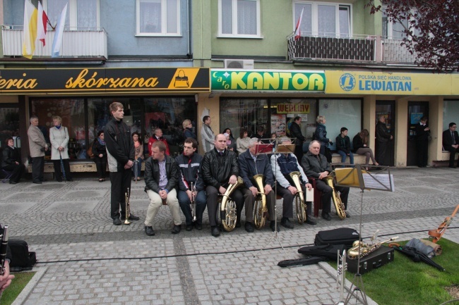 Odsłonięcie pomnika bł. Jana Pawła II