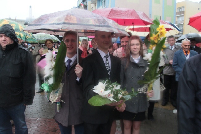 Odsłonięcie pomnika bł. Jana Pawła II