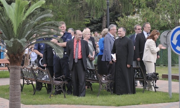 Goście pikniku rodzinnego