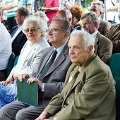 Na spotkanie do Jedlni przyjechała żona red. Zalewskiego, Bożena Zalewska 