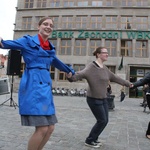 Tańce lednickie na rynku we Wrocławiu