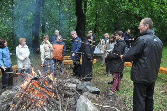 Pielgrzymka Rycerzy Kolumba na Górę Chełmską