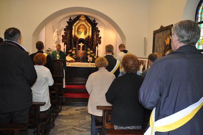 Pielgrzymka Rycerzy Kolumba na Górę Chełmską