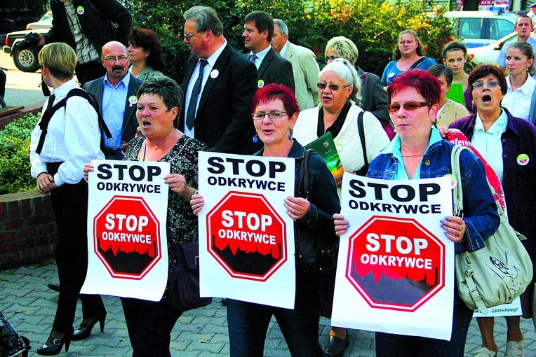  Nie pomogło referendum, nie pomogły pikiety i konferencje. Czy teraz przeciwników odkrywki wesprą europarlamentarzyści? 