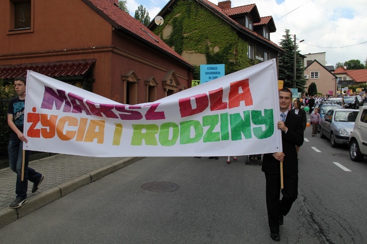 Marsz dla Życia i Rodziny - Wodzisław Śl. 2013