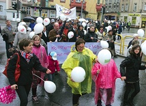 Przemarsz ulicami Jeleniej Góry zakończył się festynem na terenie Zakładu Opiekuńczo-Leczniczego prowadzonego przez Caritas Diecezji Legnickiej