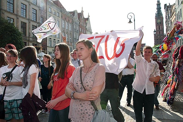 Impreza na gdańskim Długim Targu zgromadziła setki uczestników