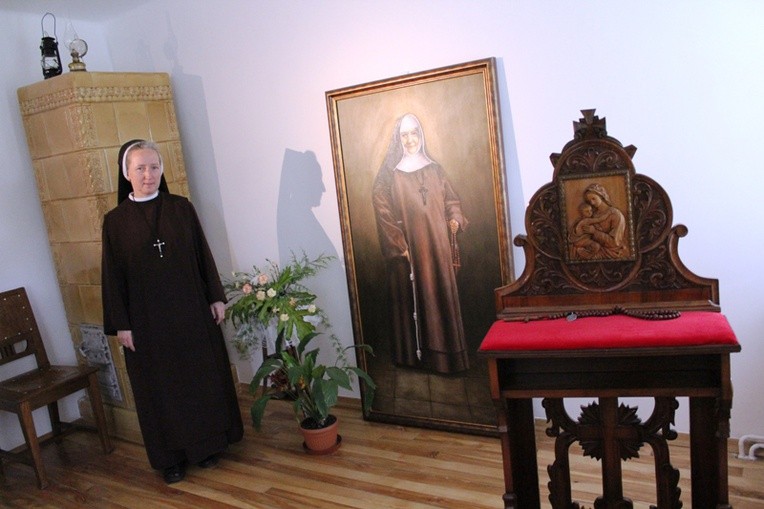 Pokój matki małgorzaty Szewczyk w klasztorze w Hałcnowie