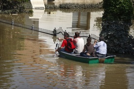 Caritas pomaga powodzianom 
