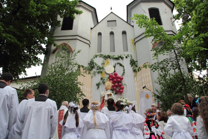 Zakończenie oktawy Bożego Ciała w Łowiczu