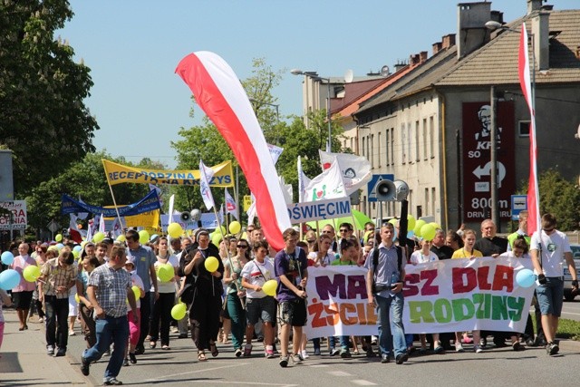 Pierwszy Marsz dla Życia i Rodziny w Oświęcimiu