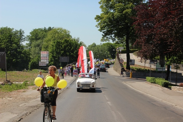 Marsz dla Życia i Rodziny w Oświęcimiu w 2012 r.