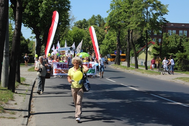 Marsz dla Życia i Rodziny w Oświęcimiu w 2012 r.