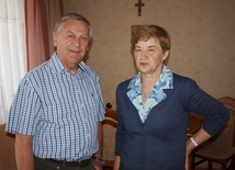 Maria i Jan Plewowie, animatorzy Domowego Kościoła z parafii św. Maksymiliana