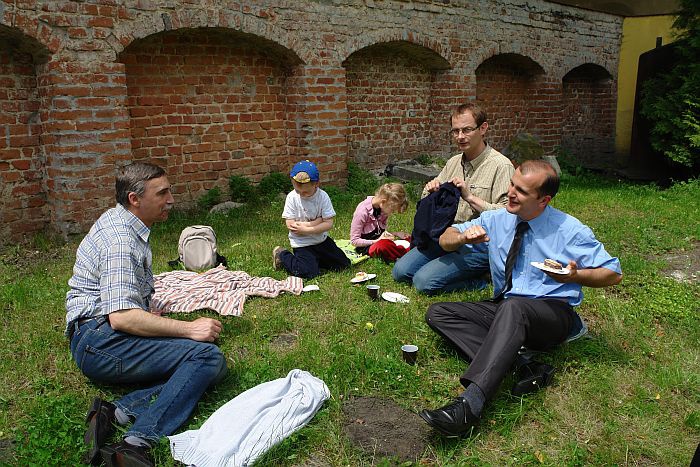 Pielgrzymka rodzin i szafarzy do Rud