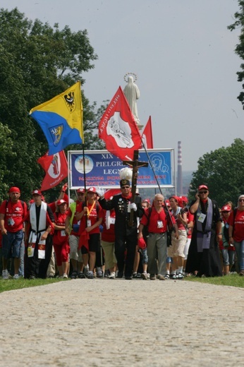 Wejście pielgrzymki w 2011 roku