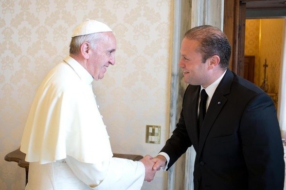 Premier Malty w Watykanie