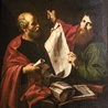 José de Ribera „Św. Piotr i św. Paweł”,  olej na płótnie, ok. 1616, Muzeum Sztuk Pięknych, Strasburg