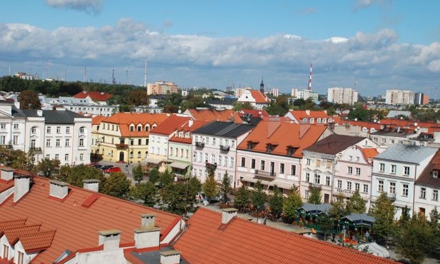 Widok na kamienice Starego Rynku