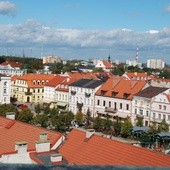 Widok na kamienice Starego Rynku