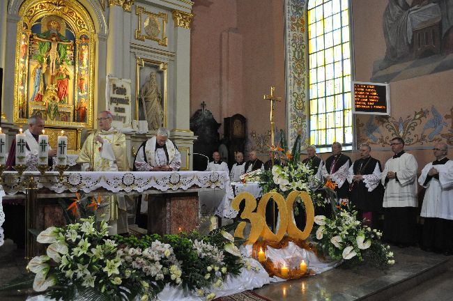 300-lecie kościoła Trójcy Świętej w Mławie