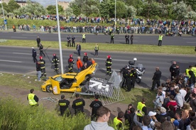 Wypadek na Gran Turismo Polonia