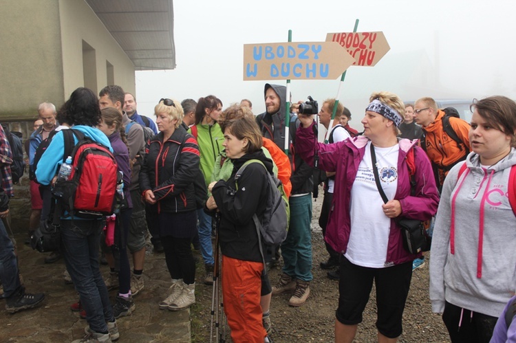 Ewangelizacja w Beskidach - pierwszy szczyt