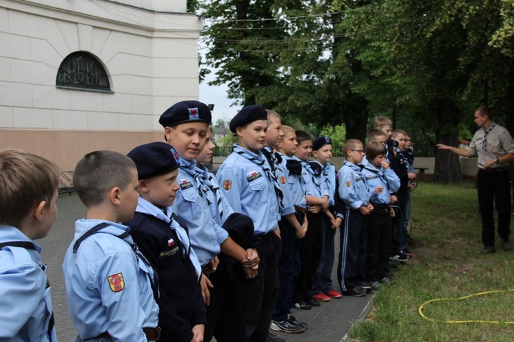 Obóz wilczków w Studziannej