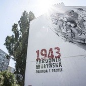 Mural wołyński na Woli