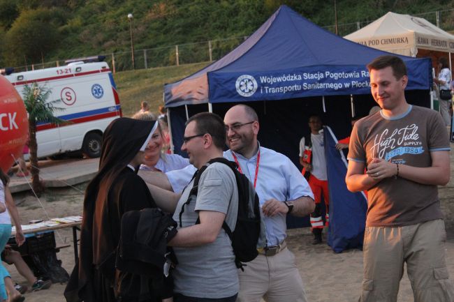 Copacabana na plaży