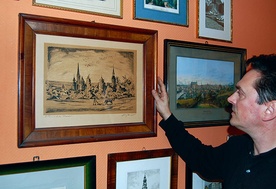 Janusz Kulczycki (na zdj.) jest właścicielem największej kolekcji prac Danzigera