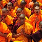Buddyści protestują