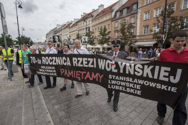 Marsz pamięci ku czci ofiar zbrodni wołyńskiej