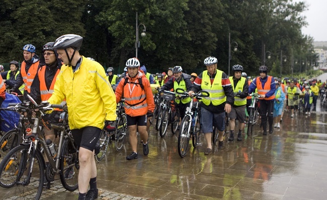 Finał pielgrzymki rowerowej