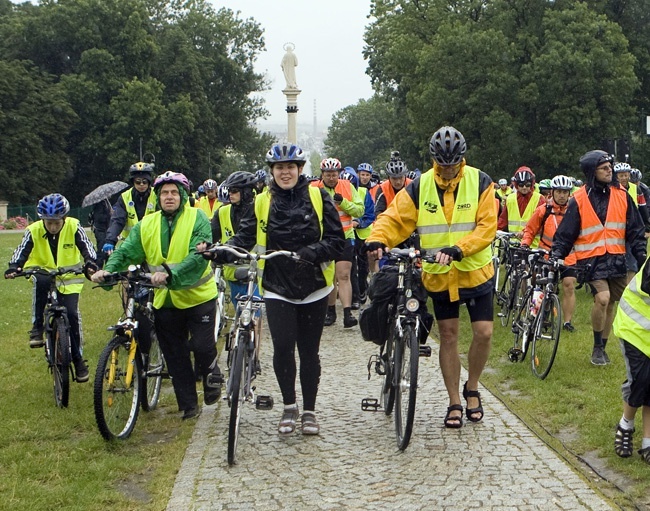 Finał pielgrzymki rowerowej