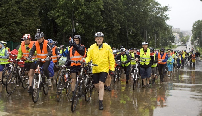 Finał pielgrzymki rowerowej