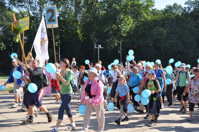 Opolska pielgrzymka na Jasnej Górze