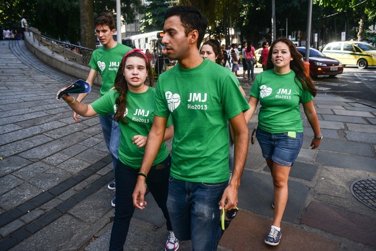 Wolontariusze w Rio