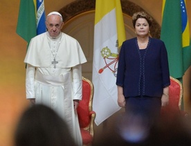 Bomba na trasie papieskiej wizyty
