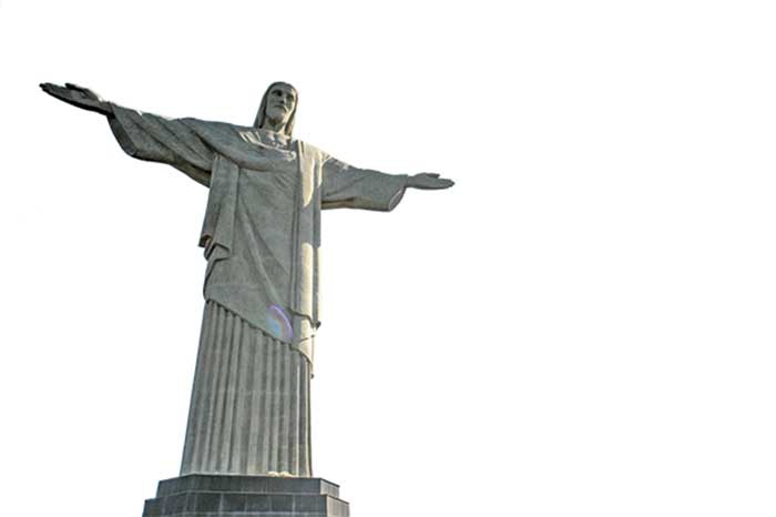 38-metrowy pomnik Chrystusa Odkupiciela zaliczany jest do nowych siedmiu  cudów świata