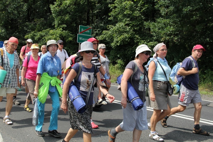 68. Pielgrzymka Rybnicka - dzień 2. - etap z Gliwic do Górników