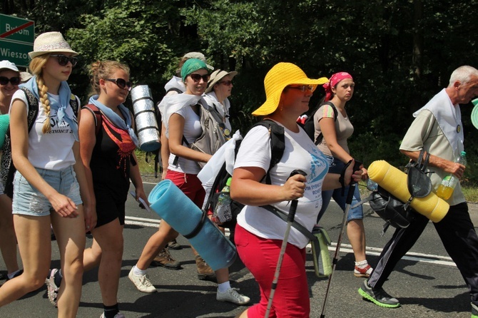 68. Pielgrzymka Rybnicka - dzień 2. - etap z Gliwic do Górników