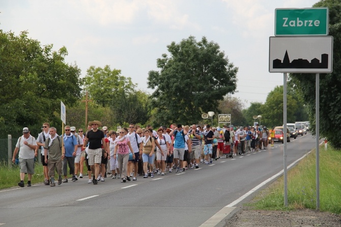 68. Pielgrzymka Rybnicka - dzień 2. - etap z Gliwic do Górników